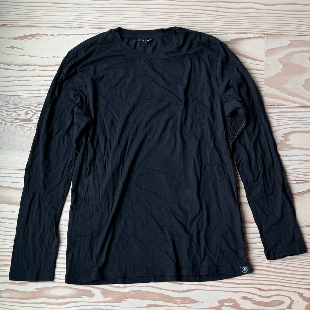 Aether Black Long Sleeve T-Shirt - Size XXL (5)